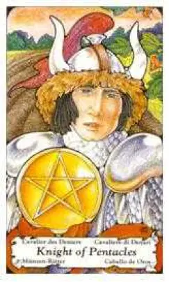 Knight Of Pentacles Upright