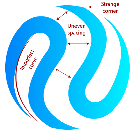 Injective icon critique bad design
