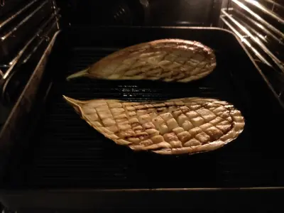 eggplant in oven