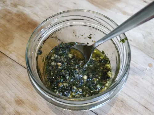 shiso pesto
