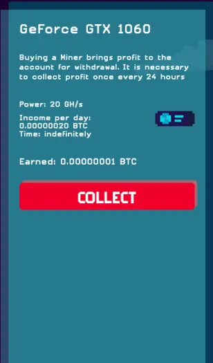 Snapshot from Bitcoin Mania