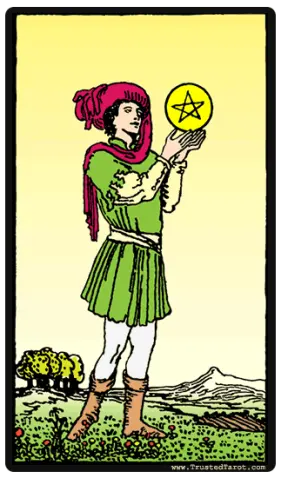 Page Of Pentacles Meaning