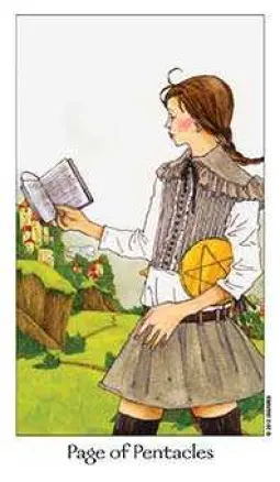 Page Of Pentacles Money