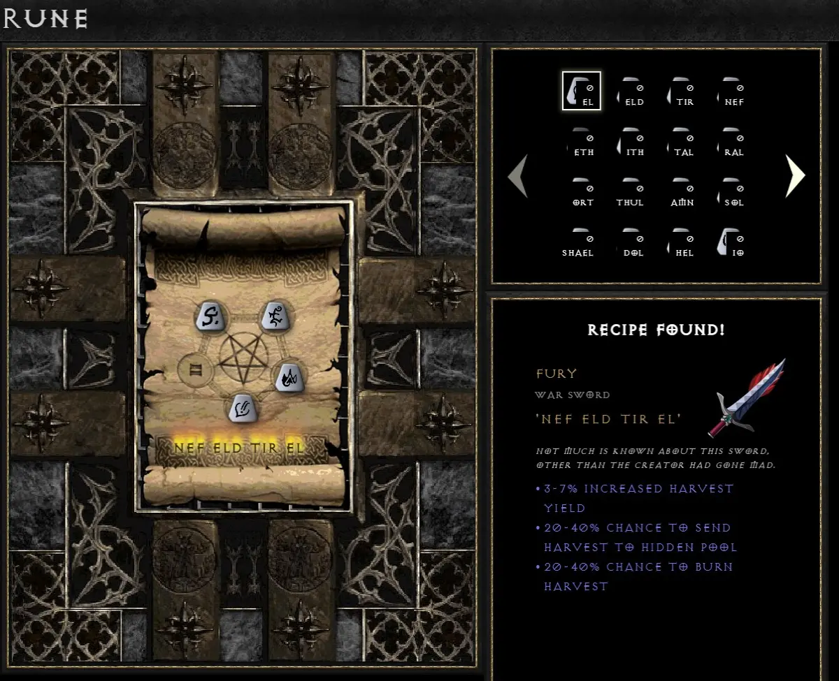 rune.farm crafting