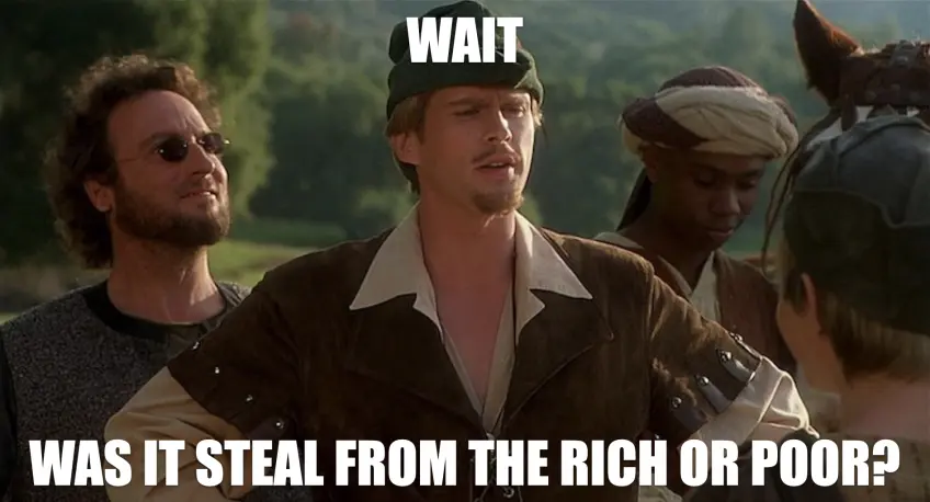 Robbing The Hood