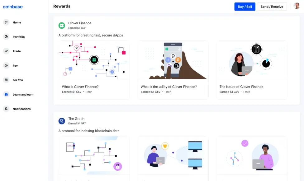 Coinbase Earn