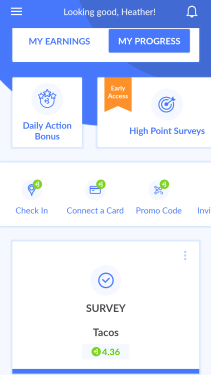 BIGtoken App Home page
