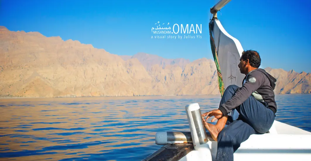 Sailor in Omani Dhow