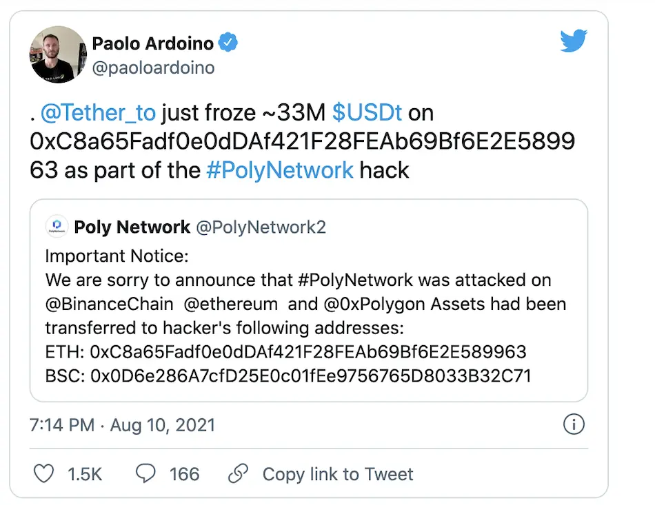 tether, blockchain, crypto, defi, hack