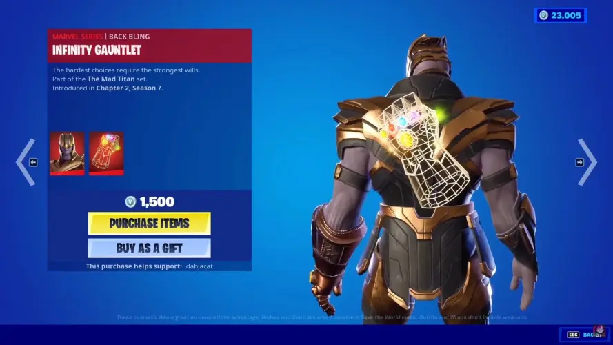 Fortnite - Traditional Game where you can buy in-game assets