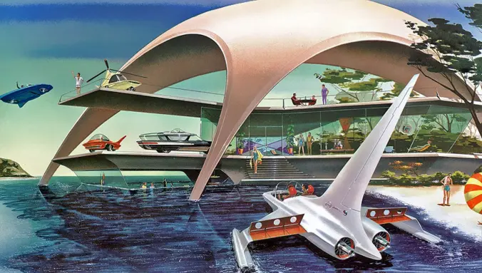 vintage retrofuturism