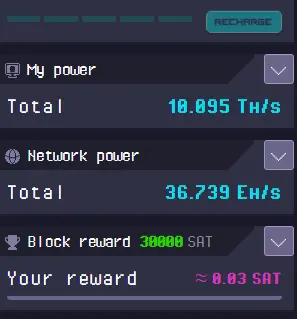 Block rewards
