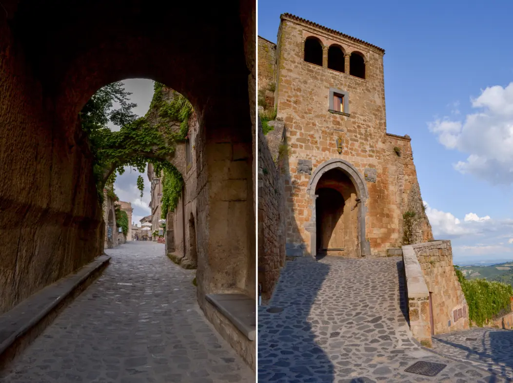 Civita entrance