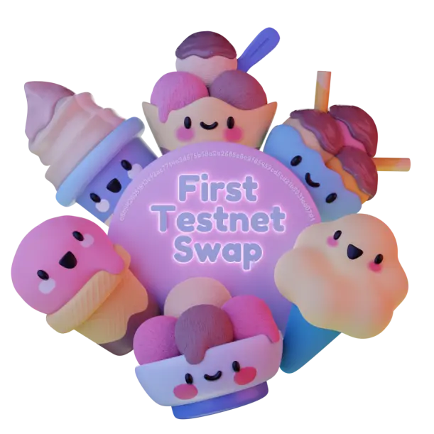 First Testnet Swap NFT (Picture: SundaeSwap)