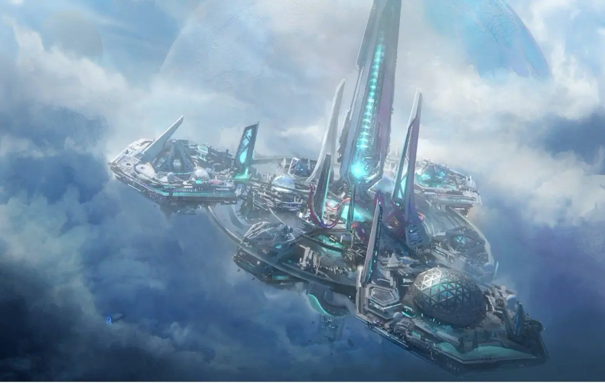 Sneak peek of RFOX VALT floating in space (concept art)
