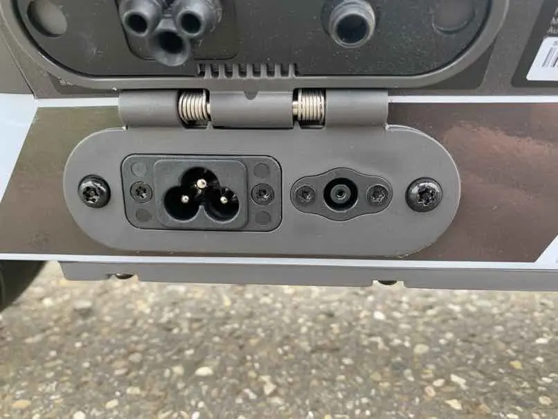 Built in charger in the Audi Electric Kick Scooter