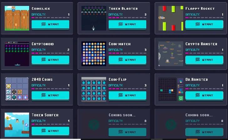 Games Selection