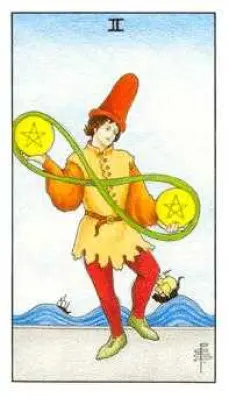 2 Of Pentacles Meaning