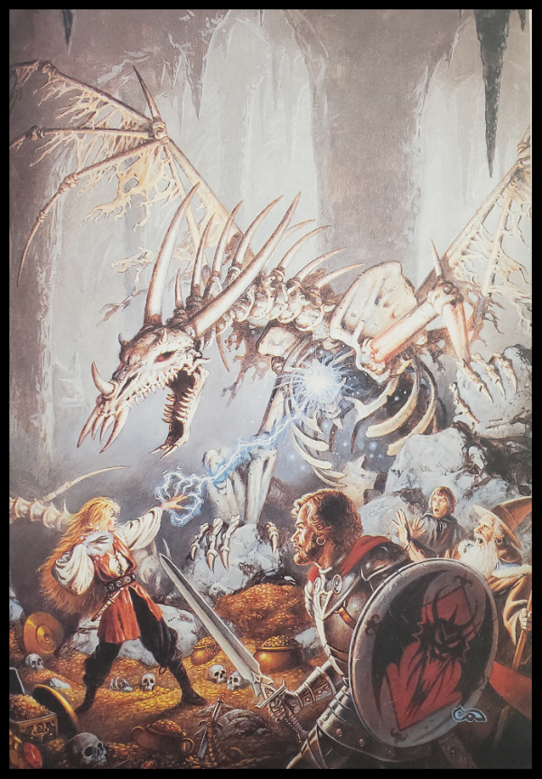 Draco-lich from Dungeon and Dragons 2nd Edition Monstrous Manual (Fr)