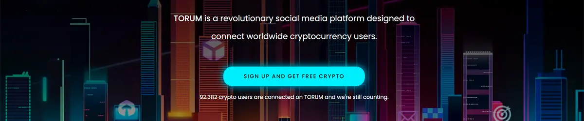 Torum Sign up