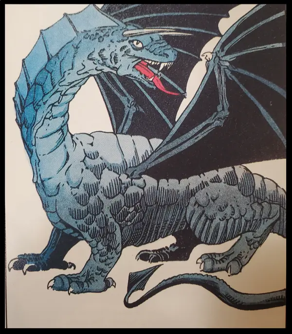 Black Dragon from DND Monstrous Manual 2nd Edition