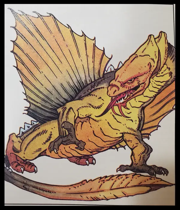 Brass Dragon from DND Monstrous Manual 2nd Edition