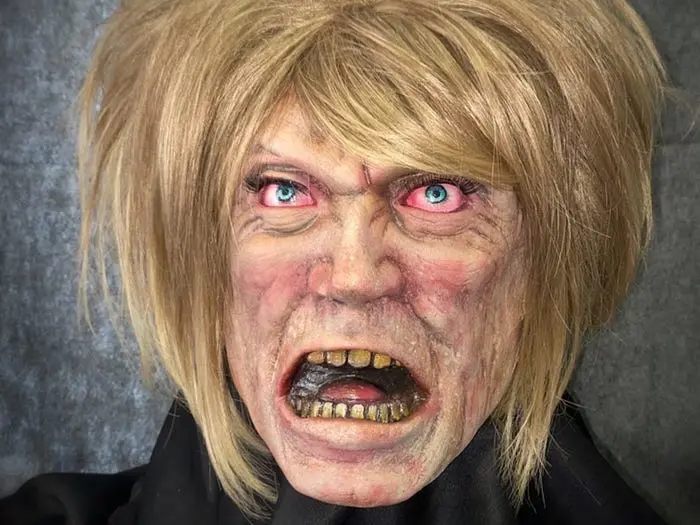 A Karen Halloween mask.