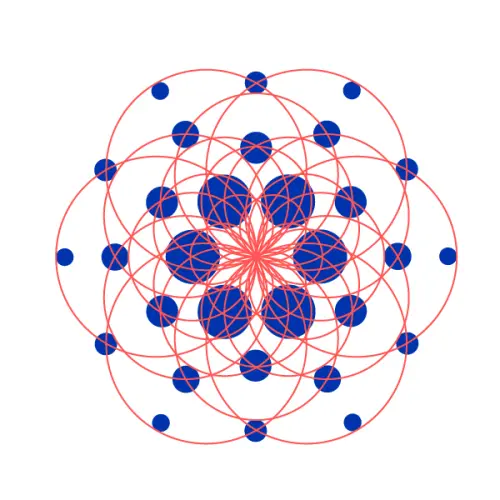 Cardano mandala design