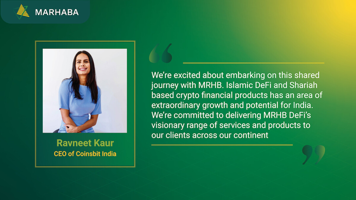 Ravneet Kaur, CEO of Coinsbit India