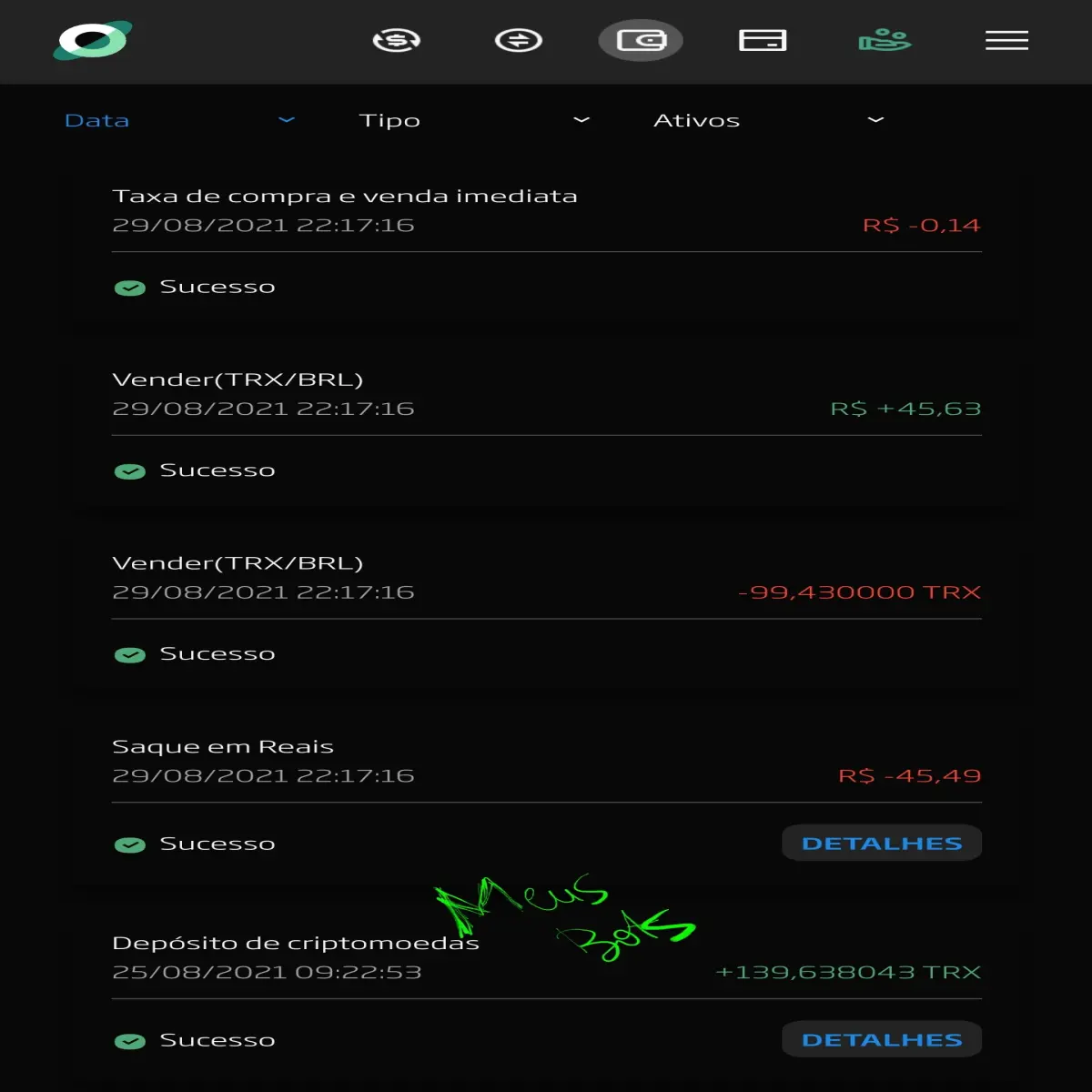 Proof of payment from MyEasyTronBot (METB)