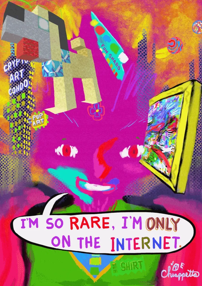 So Rare is an NFT by Joe Chiappetta