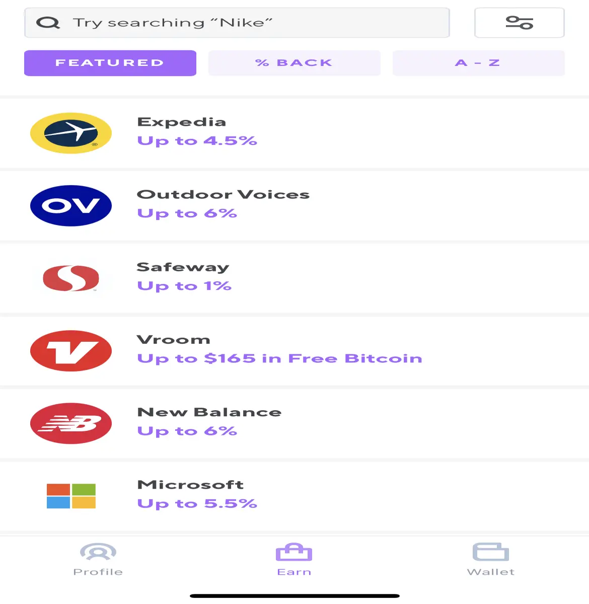 Examples of a few associated sites