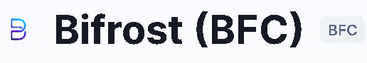 Bifrost BFC cryptocurrency logo
