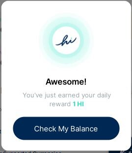 You get a coin.