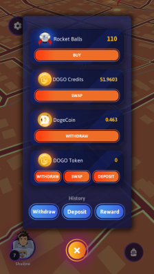 Screenshot of the Token-Rewards (Yes my name is Shadow :D)