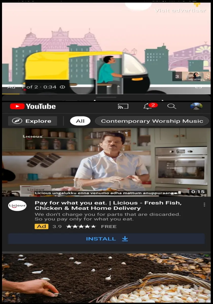Ads everywhere on YouTube