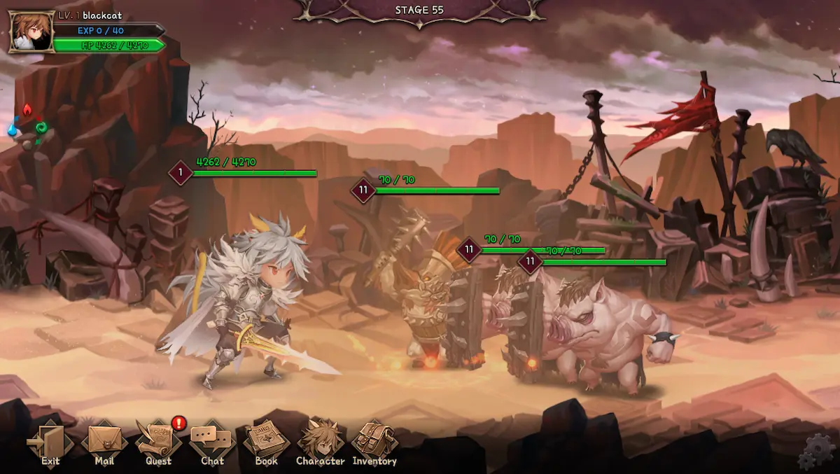 Picture from the game NineChrionicles (9c)