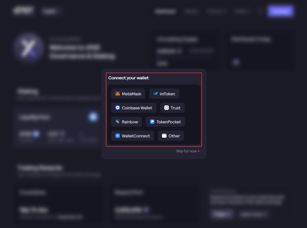wallet options list