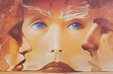Dune, by Frank Herbert, illustration by W. Siudmak
