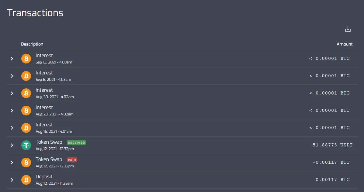 HODLN TXNS