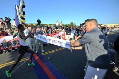 finish line