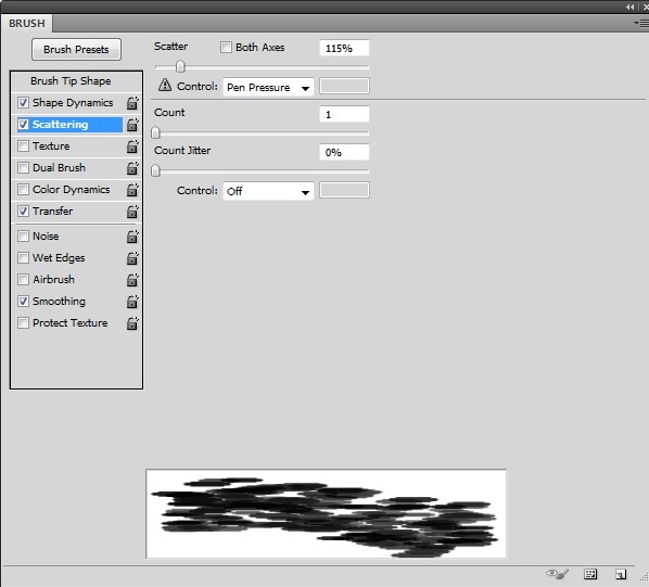 Water Brush option 1