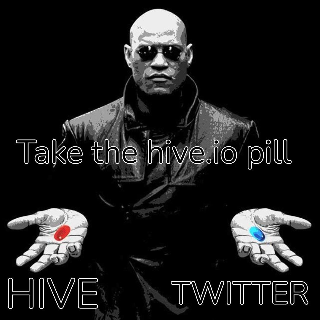 morpheus twitter hive red pill hive.io
