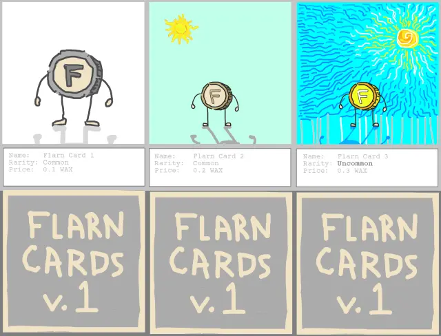flarn cards 1-3