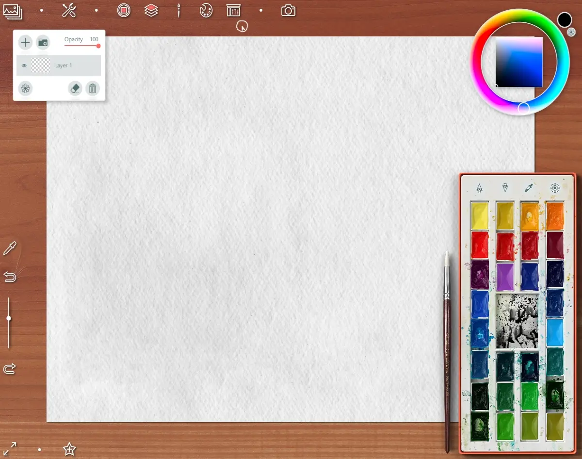 Start of drawing