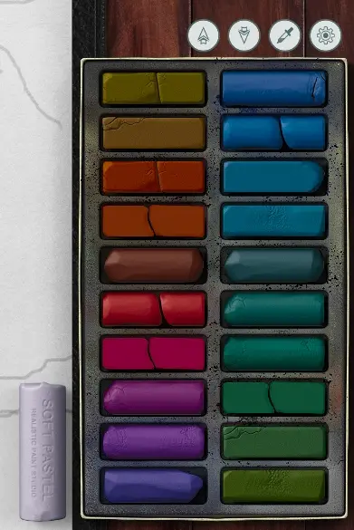 select a palette