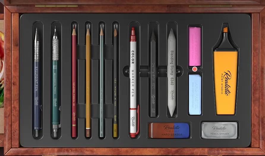 Choose a pastel tool set