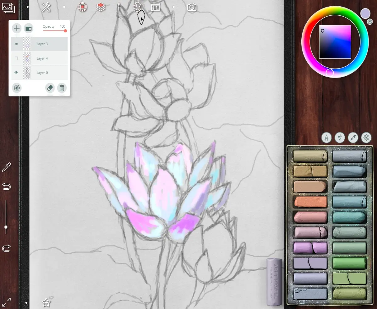 Painting processe