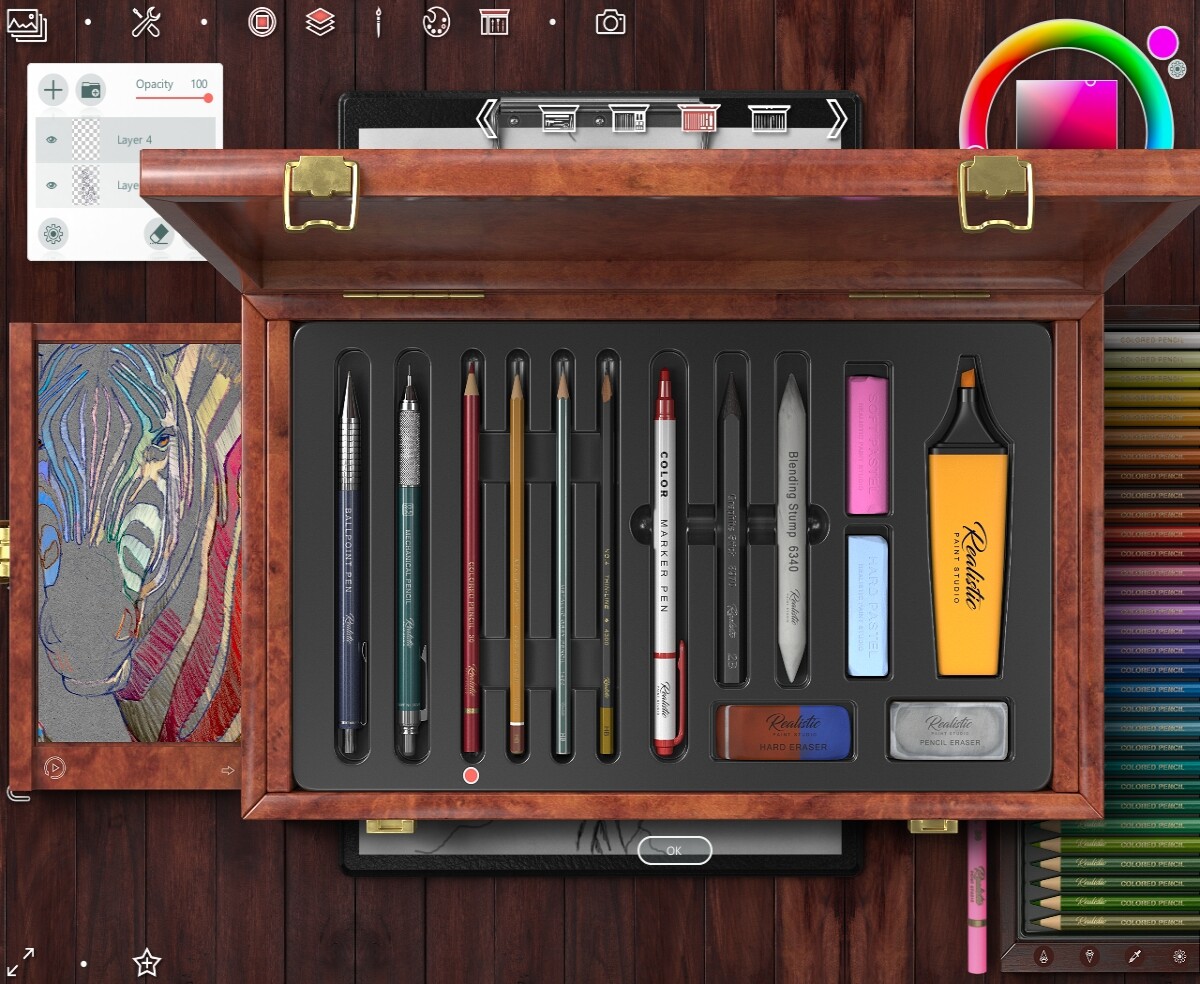 Choose a color pencils