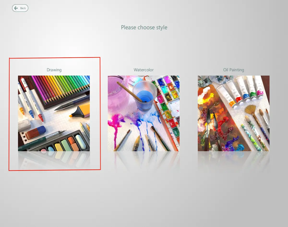 Choose a art style